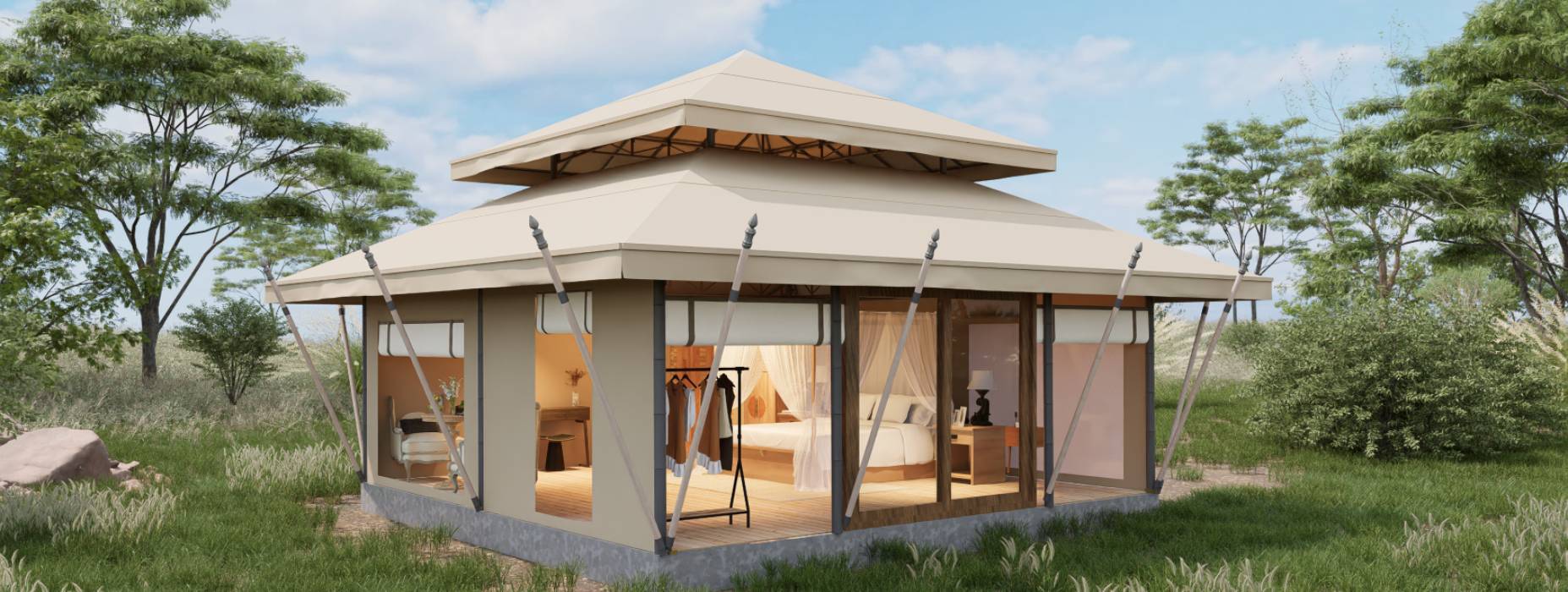 都江堰户外野奢帐篷